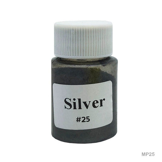 Mica Pearl Powder (MP25) Silver