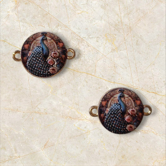 Peacock 3D Rakhi Charms - 1pc