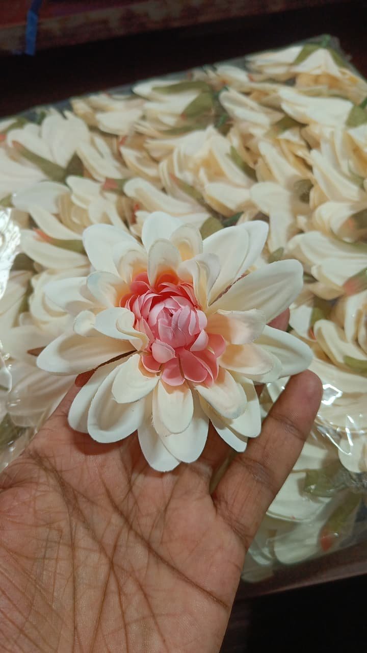Artificial Soft Dahlias Flower 4inch