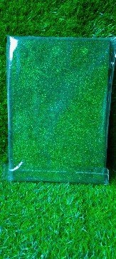 A4 Glitter Foam Sheet - Green