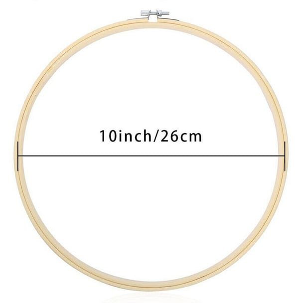 Wooden Embroidery Hoop - 10 inch