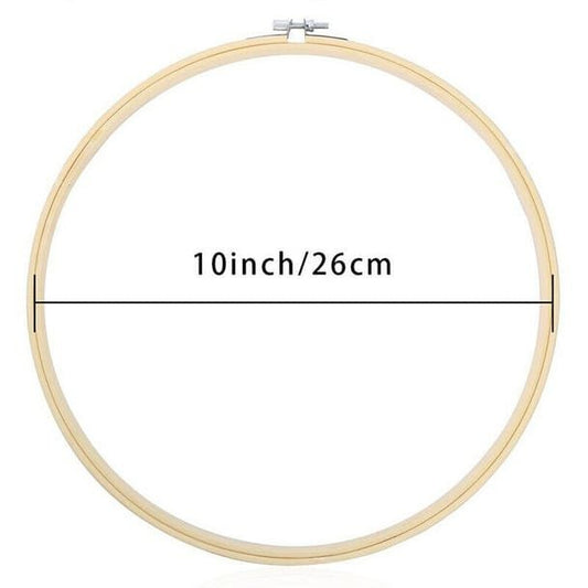 Wooden Embroidery Hoop - 10 inch