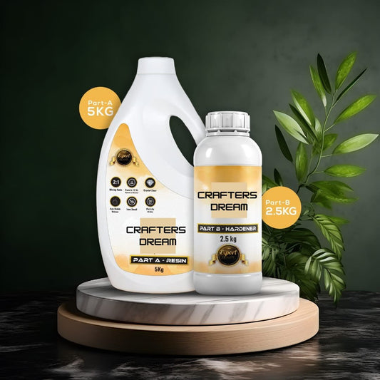 ULTRA CLEAR RESIN HARDENER EPOXY RESIN (2:1) – 7.5kg (Free Shipping)