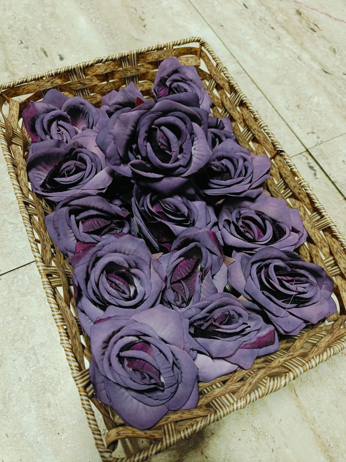 Artificial Rose Flower 2inch - 5pc