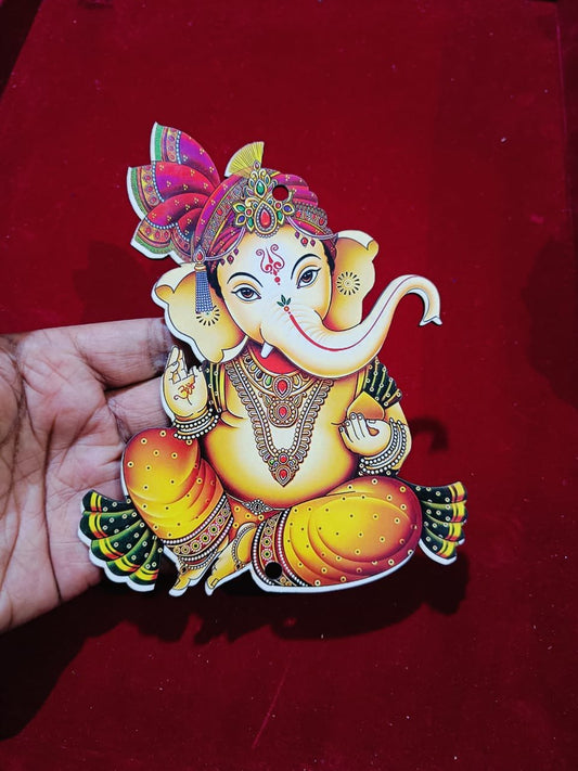 MDF Ganesh ji (6inch) - 1pc