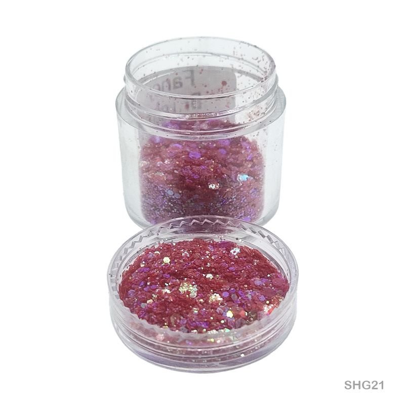 Shimmer Glitter F Bright Red (SHG21)