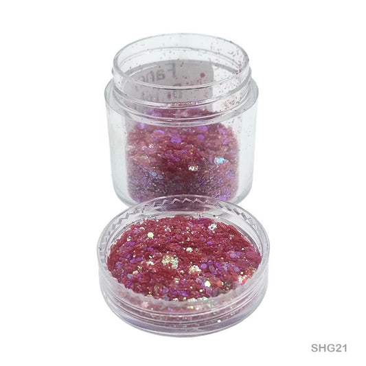 Shimmer Glitter F Bright Red (SHG21)