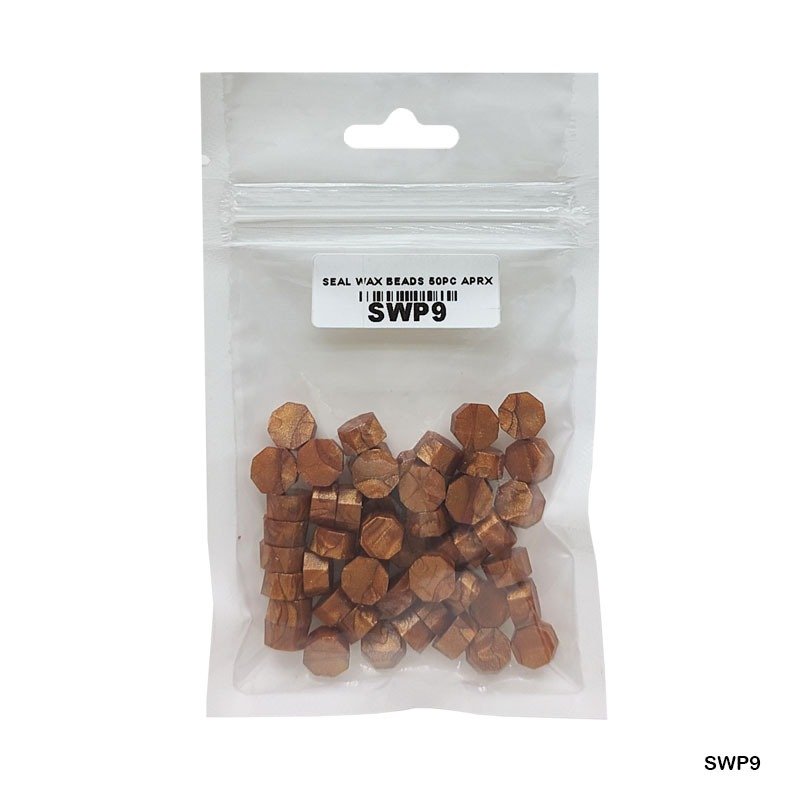 Wax Seal Beads (SWP9) - 50pc