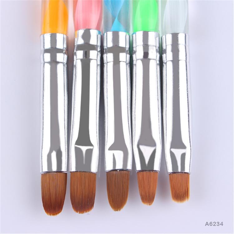 Emboss Tool with Brush Acrylic 2 Side - 5pc
