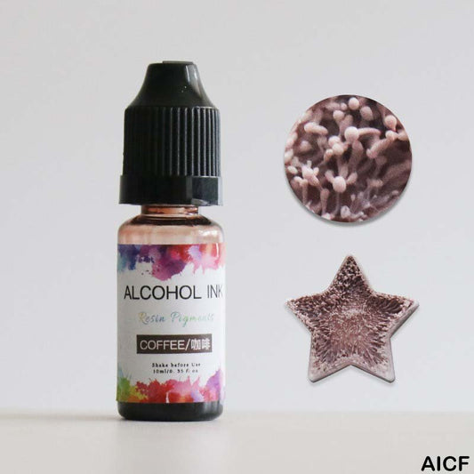Alcohol Ink - Coffee