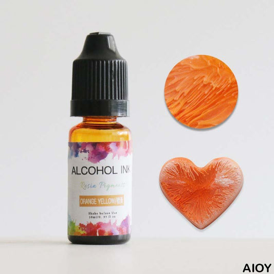 Alcohol Ink - Orange Yellow