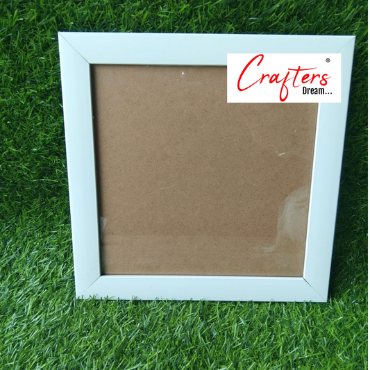 Transparent Glass Frame – 10*10 Inch