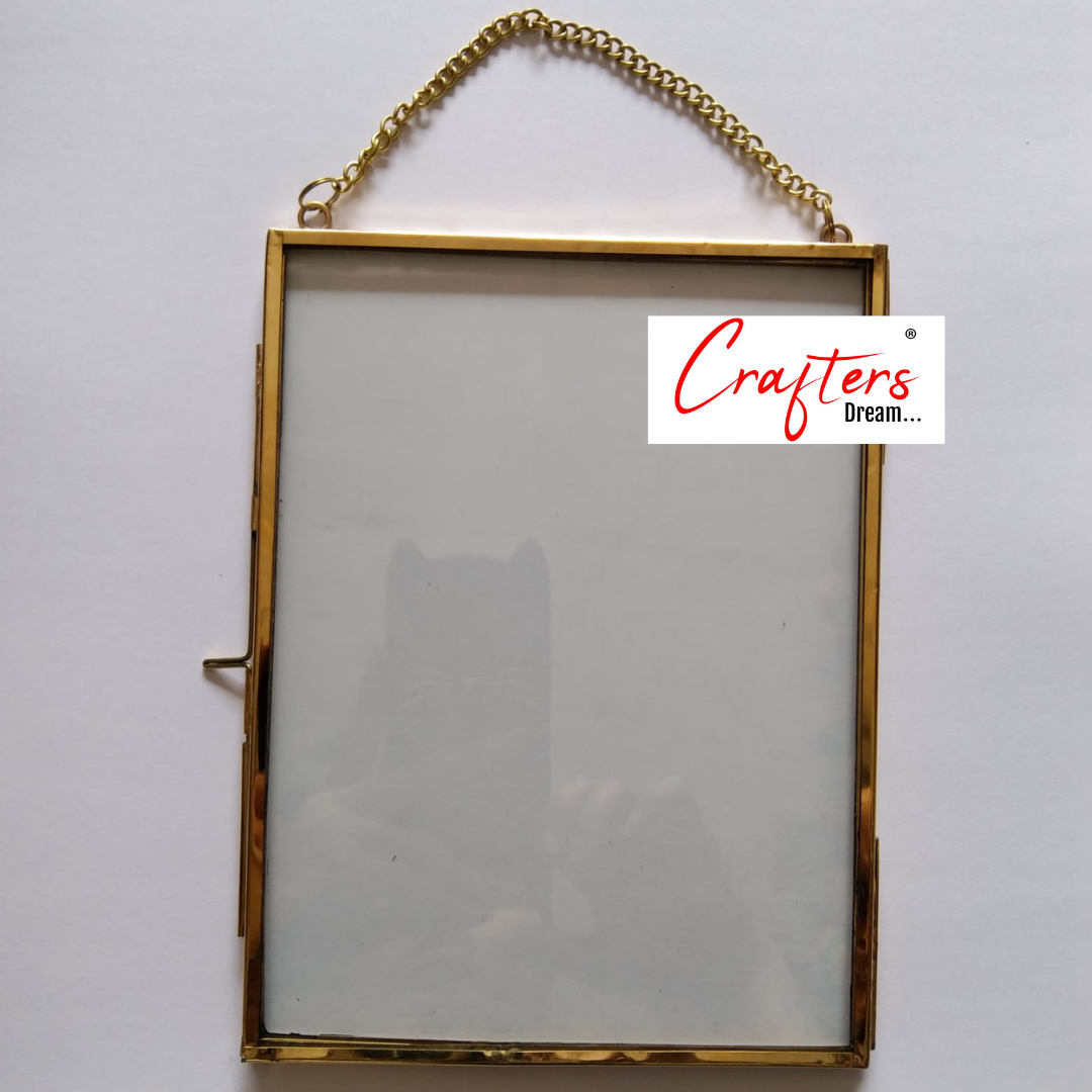 Vintage Glass Frame – 10*8  inch