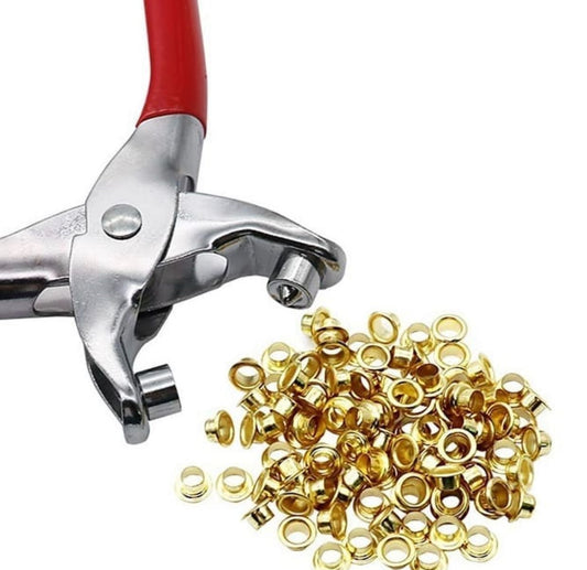 Eyelet Punch + Free Eyelets