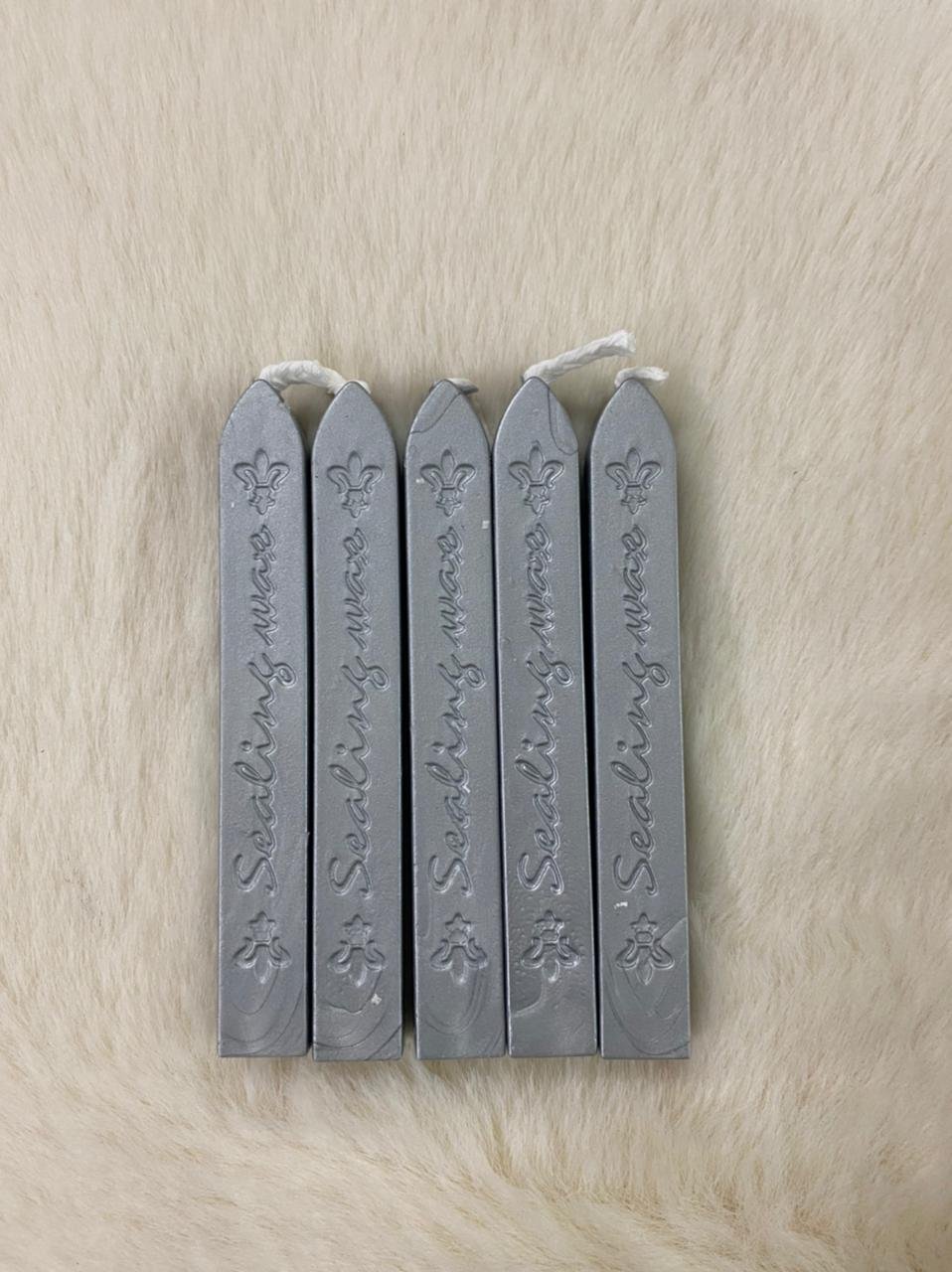 Wax Seal Stick – 5 pieces- Silver