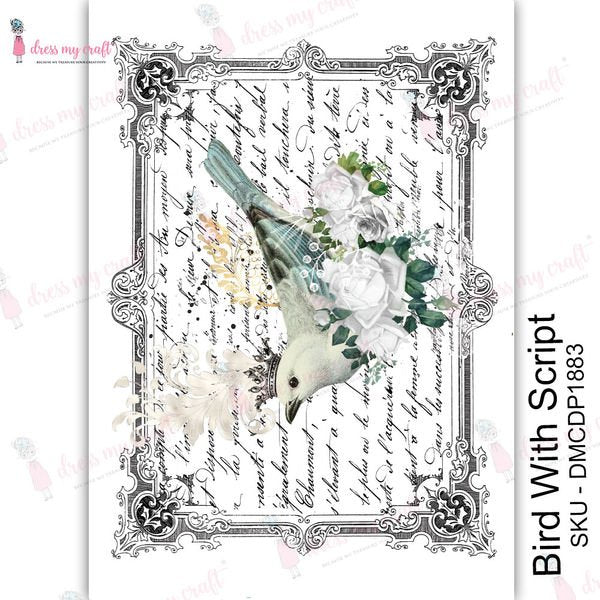 Bird With Script - Transfer Me (DMCDP1883)