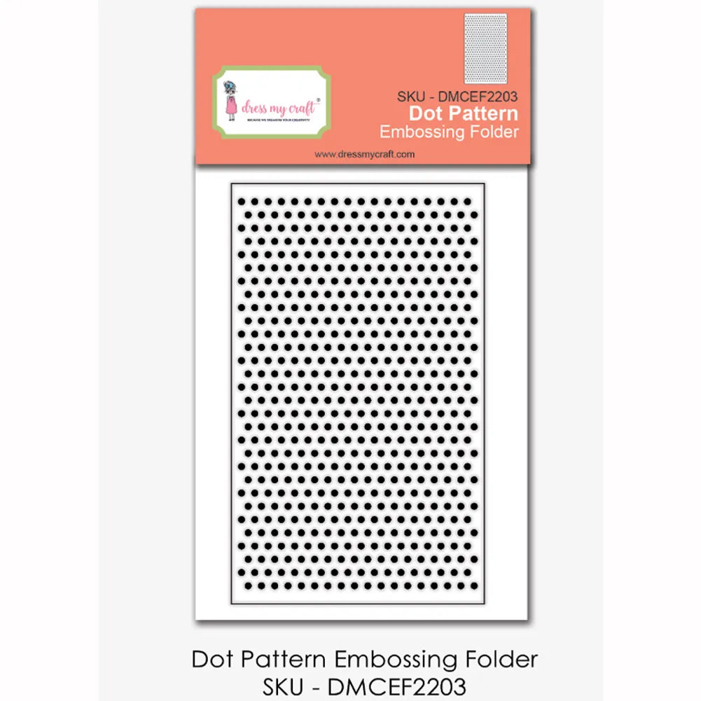 Dot Pattern - Embossing Folder (DMCEF2203)