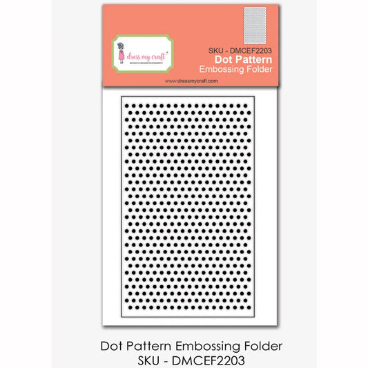 Dot Pattern - Embossing Folder (DMCEF2203)