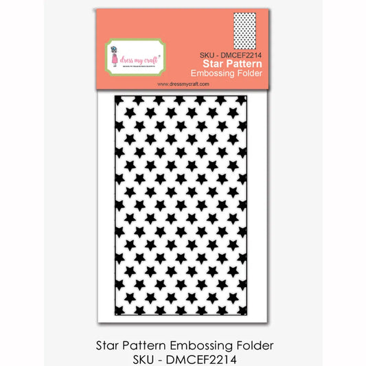 Star Pattern - Embossing Folder (DMCEF2214)