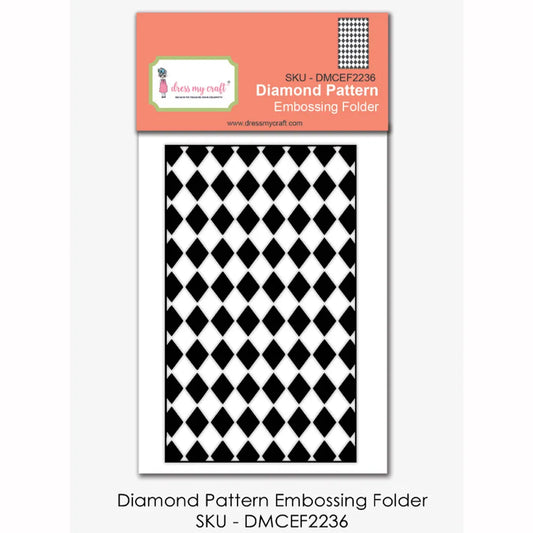 Diamond Pattern - Embossing Folder (DMCEF2236)