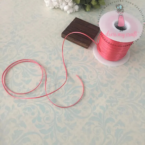 Satin Ribbon Twine - Red