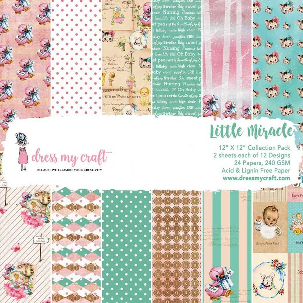 Little Miracle - 12*12" Paper Pad