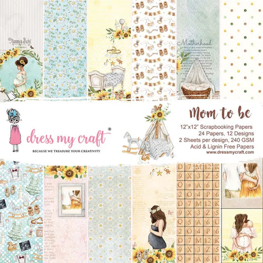 Mom To Be - 12*12 Paper Pad