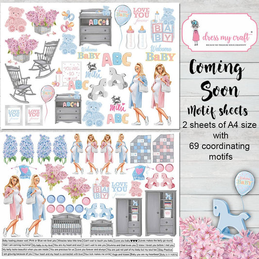 Coming Soon Motif Sheets