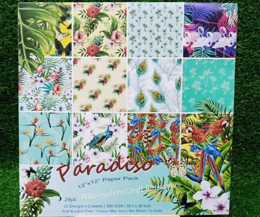 Paradise - 12*12" Paper Pad