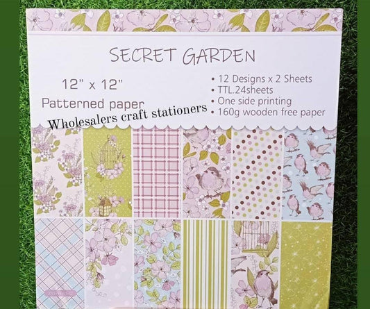 Secret Garden - 12*12"Paper Pack #13