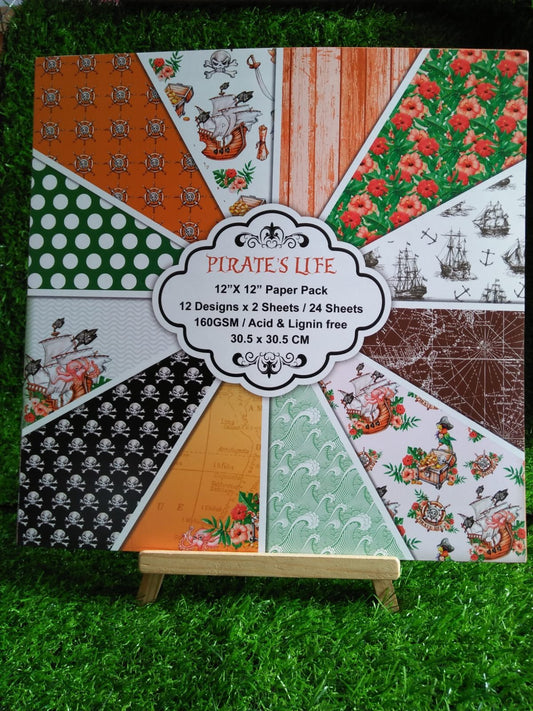 Pirates Life - 12*12" Paper Pack #28