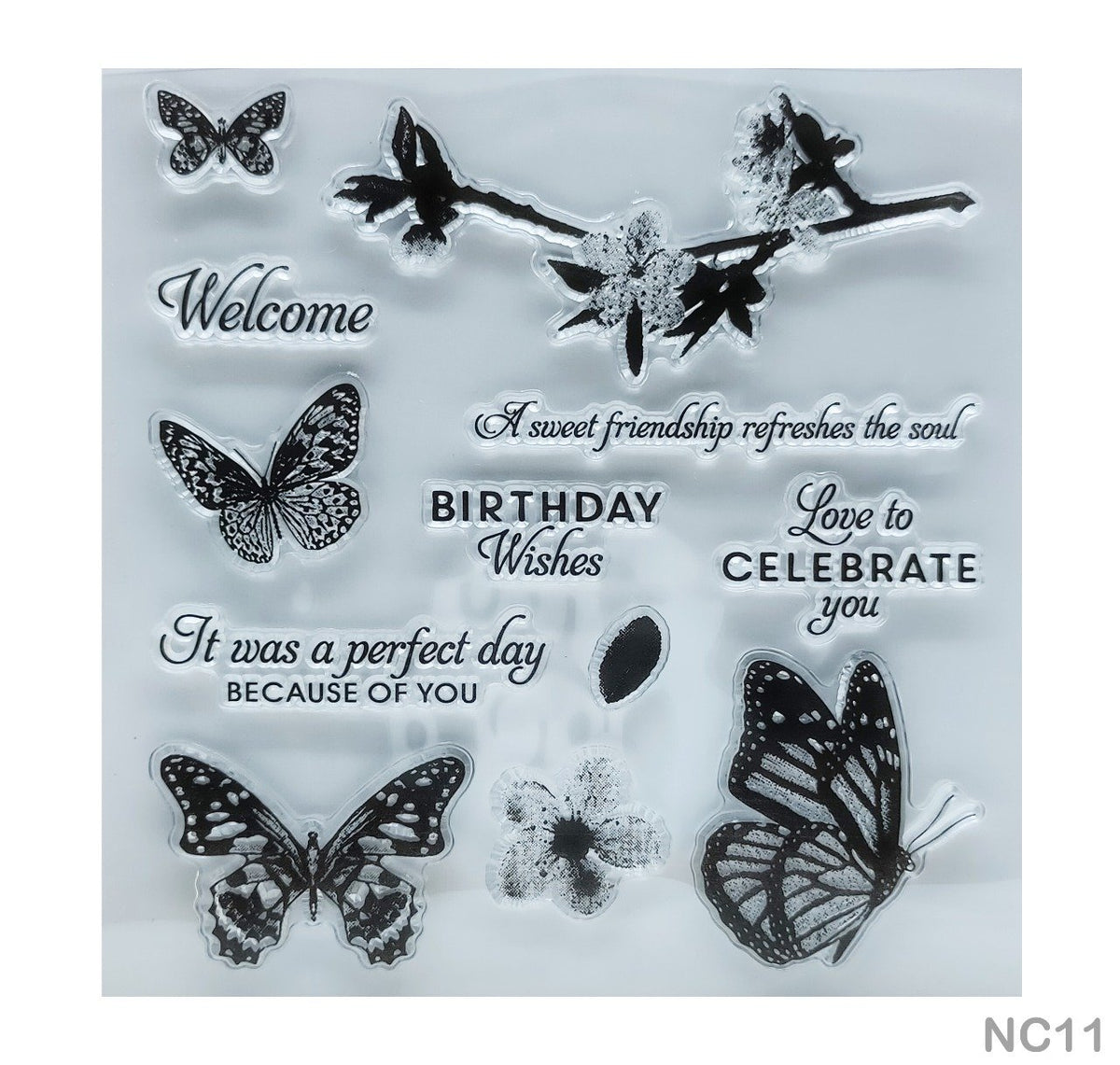 Clear Stamps NC11