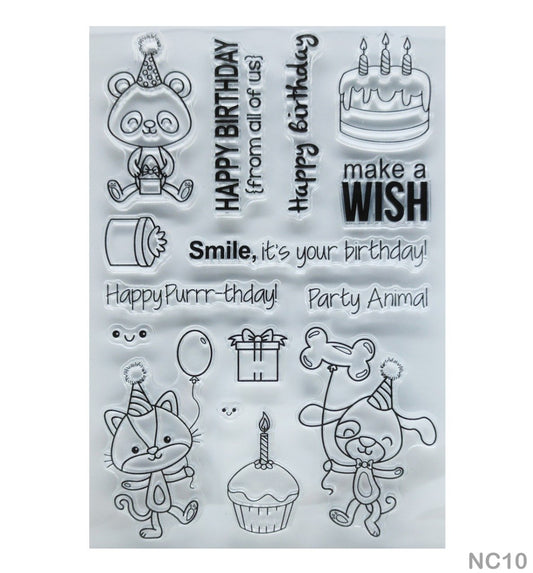 Clear Stamps NC10