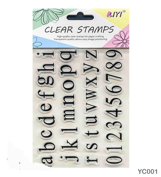 Clear Stamps YC001