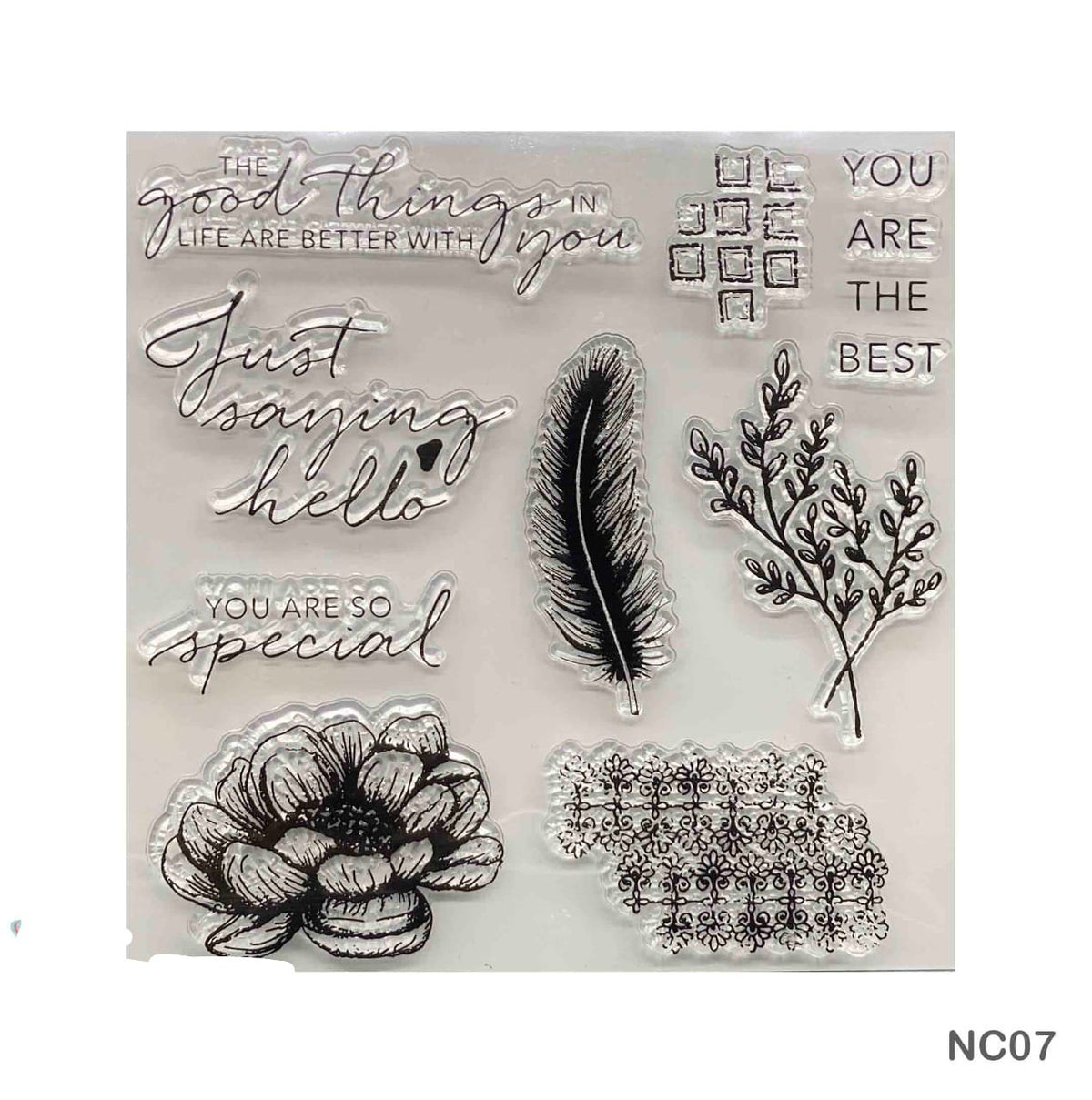 Clear Stamps NC07