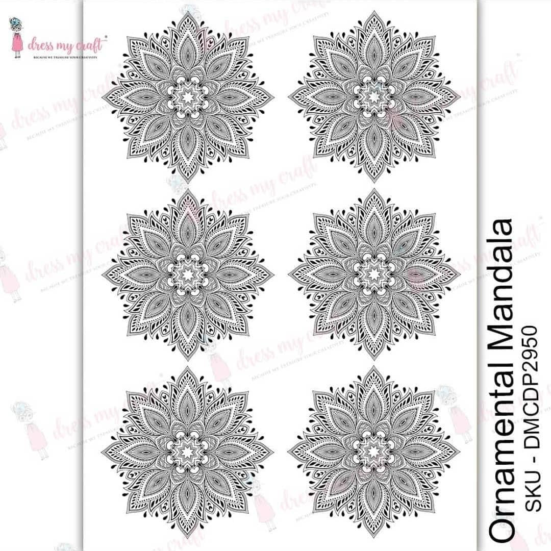 Ornamental Mandala - Transfer Me (DMCDP2950)