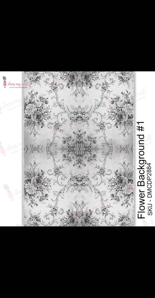Flower Background #1 - Transfer Me (DMCDP2884)