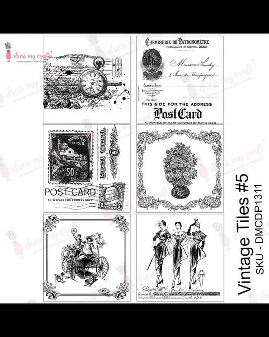 Vintage Tiles #5- Transfer Me (DMCDP1311)
