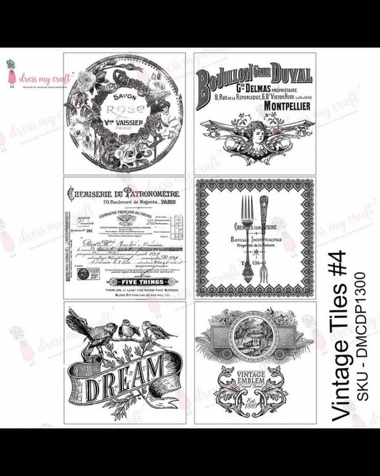 Vintage Tiles #4- Transfer Me (DMCDP1300)