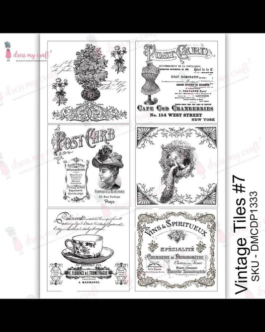 Vintage tiles #7- Transfer Me (DMCDP1333)