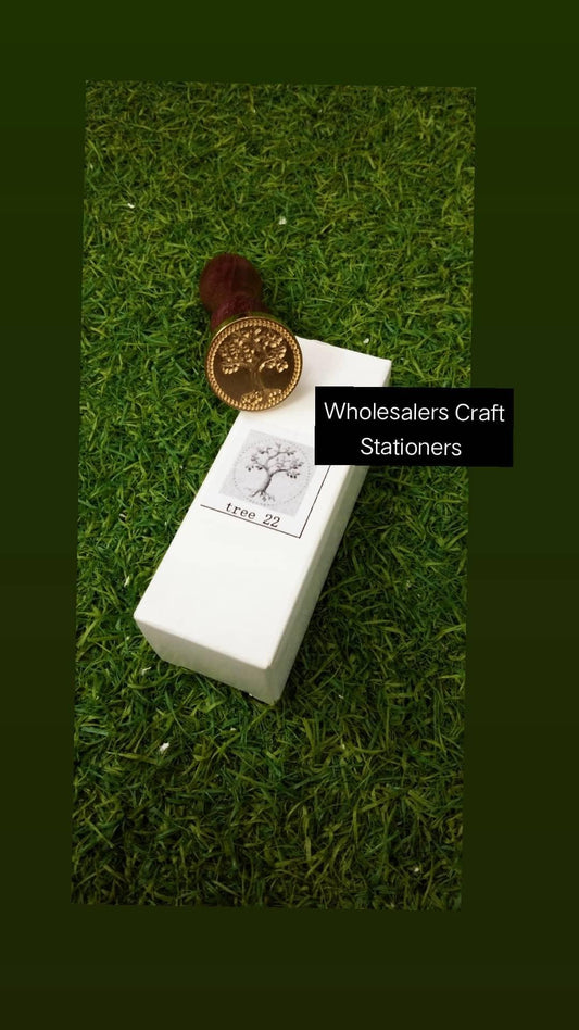Wax Seal Stamp Tree022