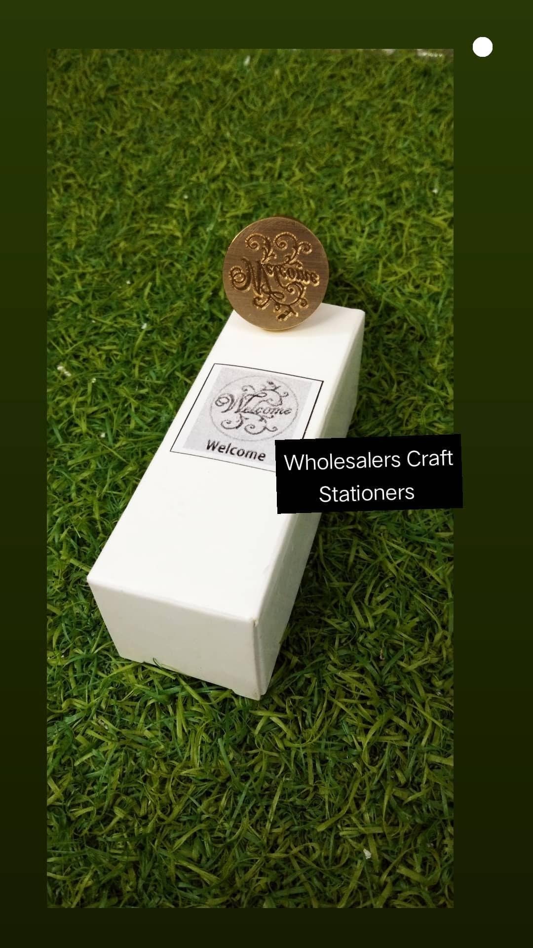 Welcome Wax Seal Stamp