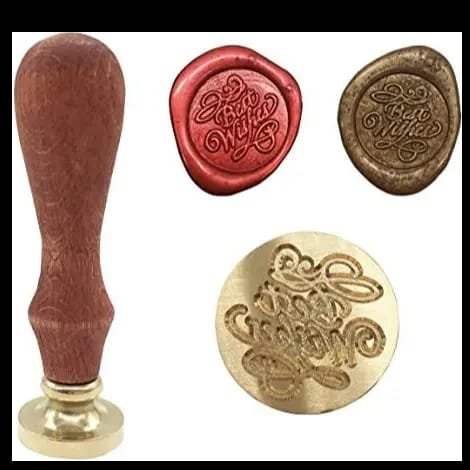 Best Wishes Wax Seal Stamp