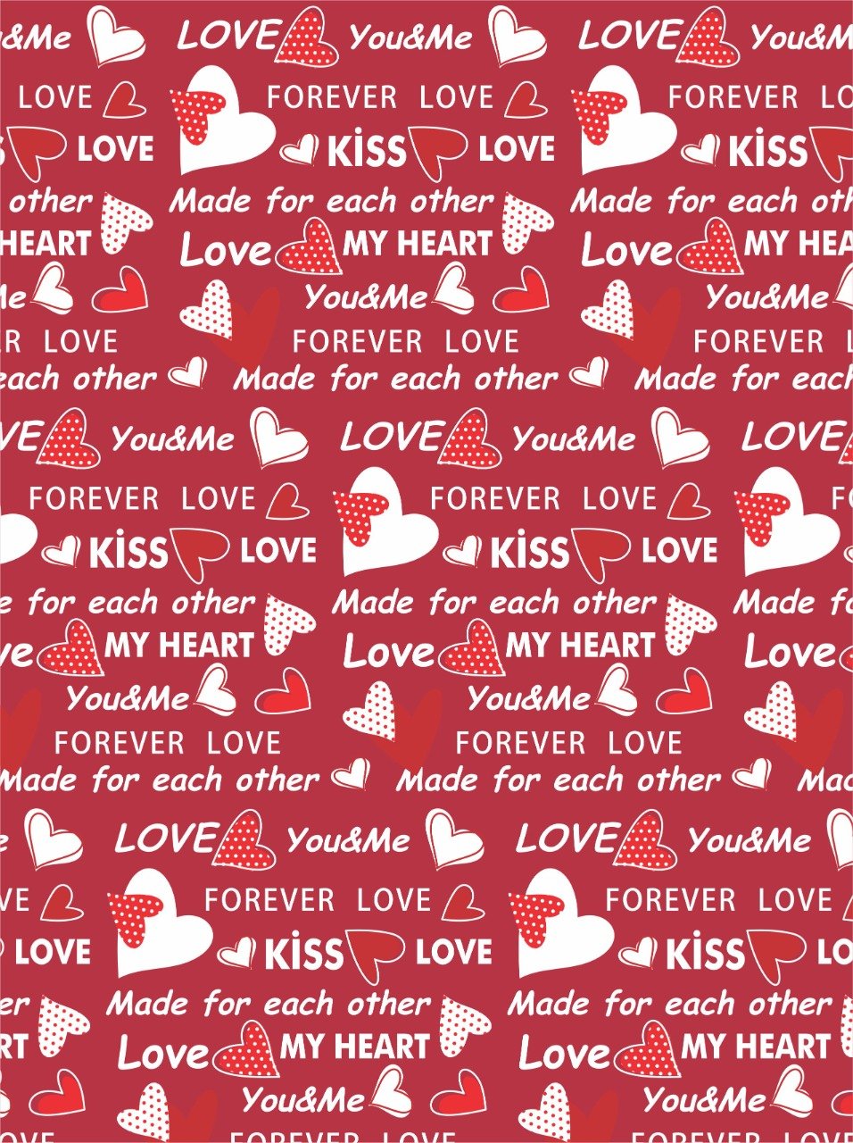 Forever Love-A4 Designer Sheet