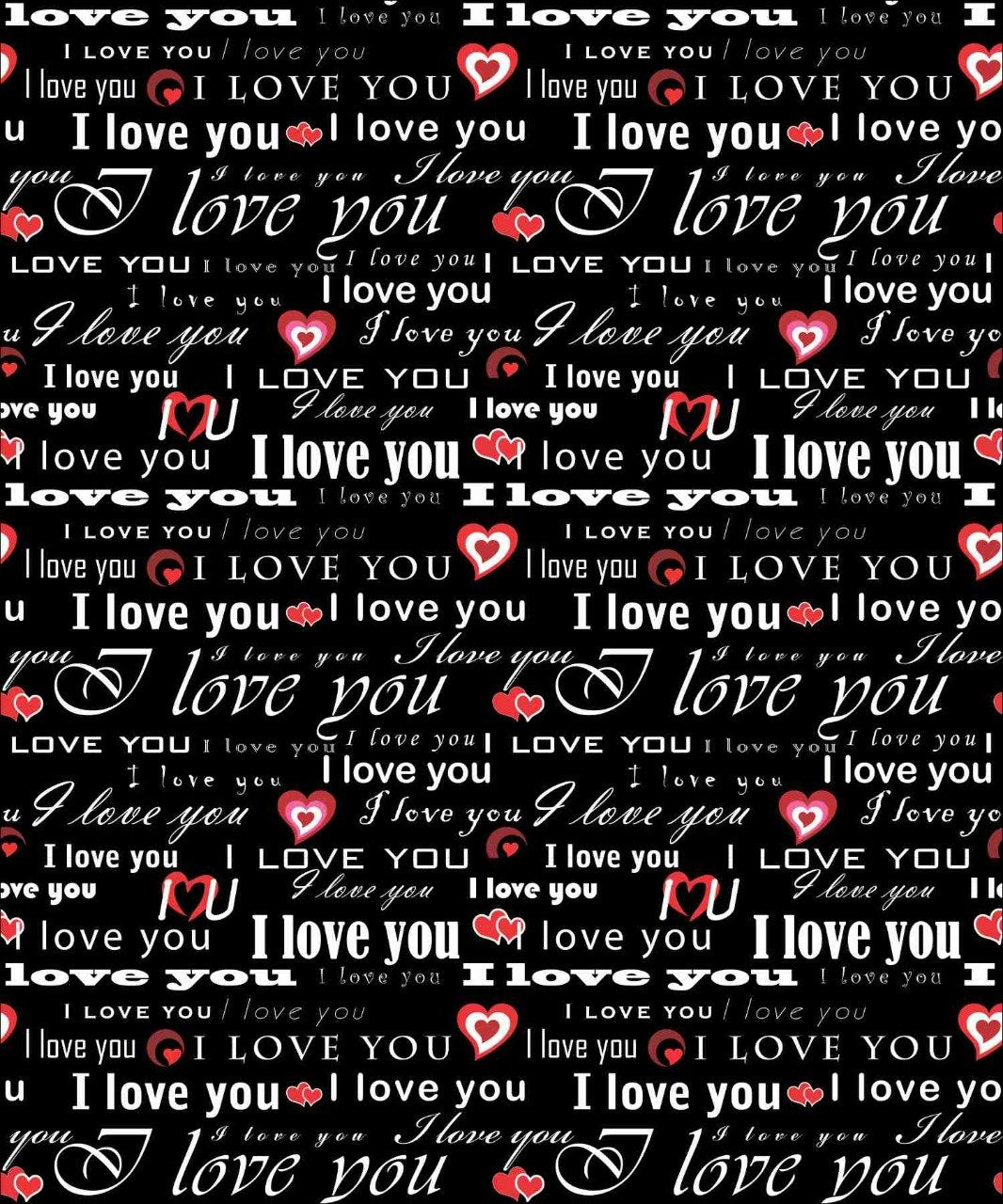 I Love You-A4 Designer Sheet