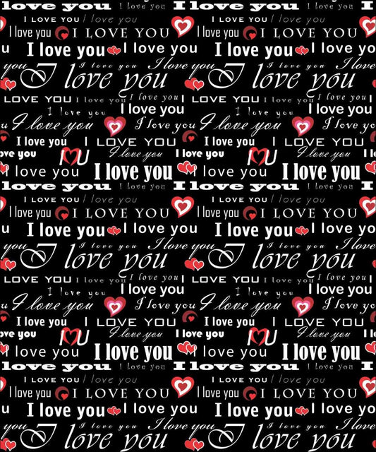 I Love You-A4 Designer Sheet