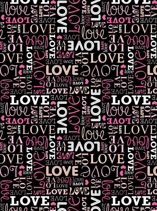 Purple Love -A4 Designer Sheet