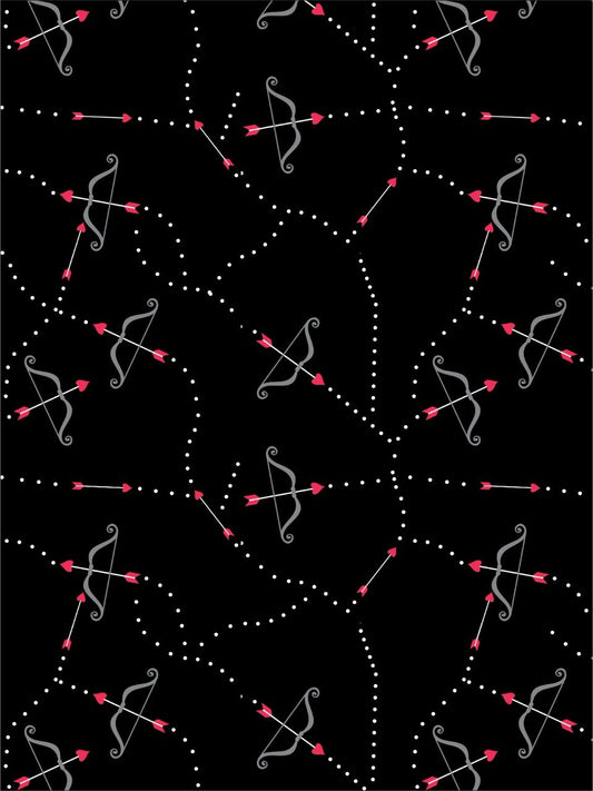 Black Bow -A4 Designer Sheet