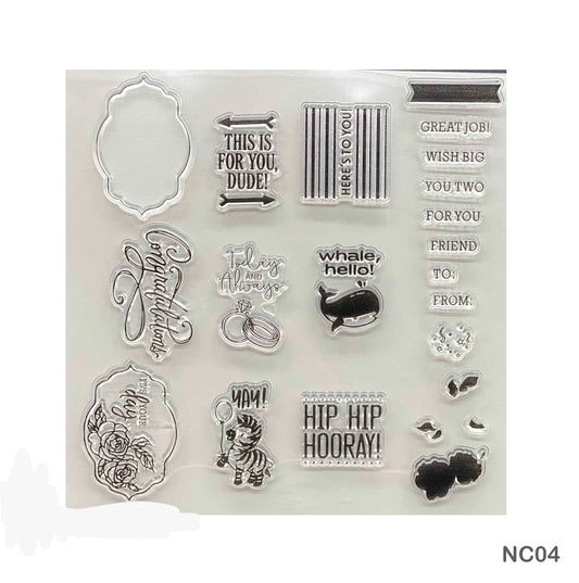 Clear Stamps NC04