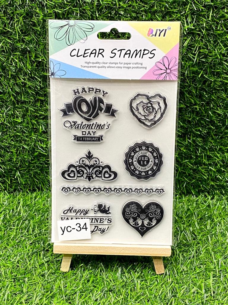 Clear Stamps YC34